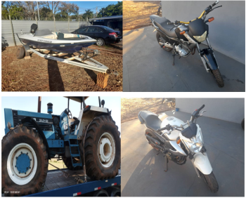 LEILÃO 001/2023 DE BENS APREENDIDOS E DECLARADOS PERDIDOS EM AÇÃO PENAL