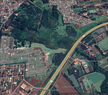 ÁREA A2 DESMEMBRADO DA ÁREA A, ESTÂNCIA NHUMIRIM, MEDINDO A ÁREA DE 12 HAS E 8.991,85 M2, SITUADO NA RUA CHILE BRASIL, DOURADOS-MS.